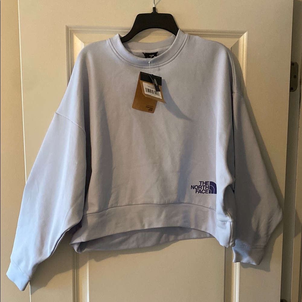 The North Face Light Blue Sweatshirt